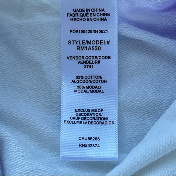 Splendid blue & white tie dye drawstring shorts XS - Picture 8 of 9